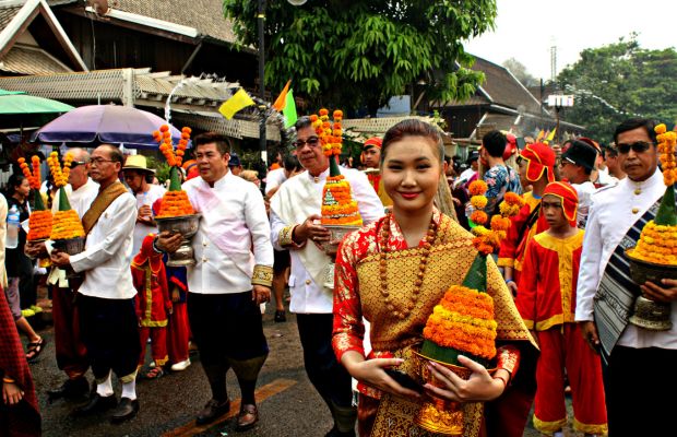 Bunpimay Festival in Luang Prabang